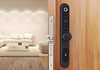 Rivoluziona la sicurezza: serrature per porte con impronta digitale Bluetooth senza chiave per cancello scorrevole in alluminio con app Tuya digitale