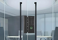 Innovativa impronta digitale nuovo design password digitale per impronte digitali Serratura per porta in vetro RFID