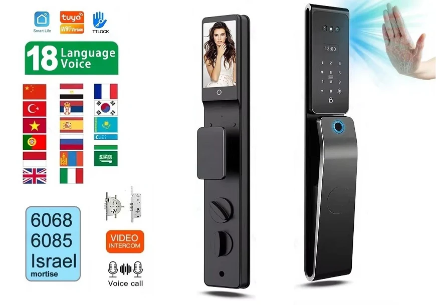 Facial recognition door lock supplier china