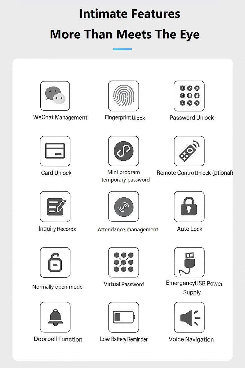 Smart Glass Door Lock Manufacturer