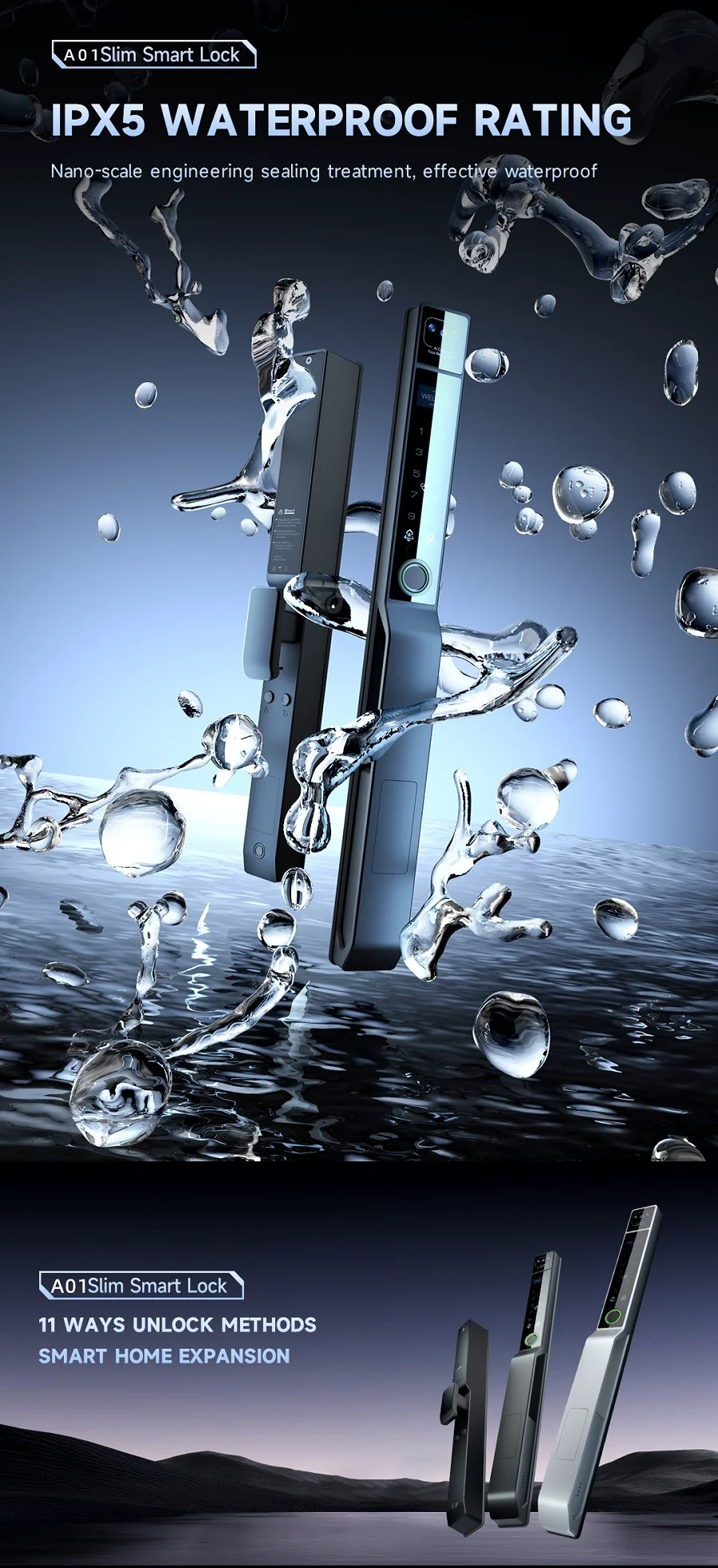 Smart electronic hotel door lock manufacturer China