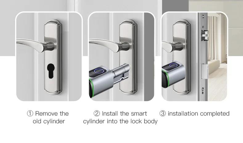 Keyless smart cylinder factory