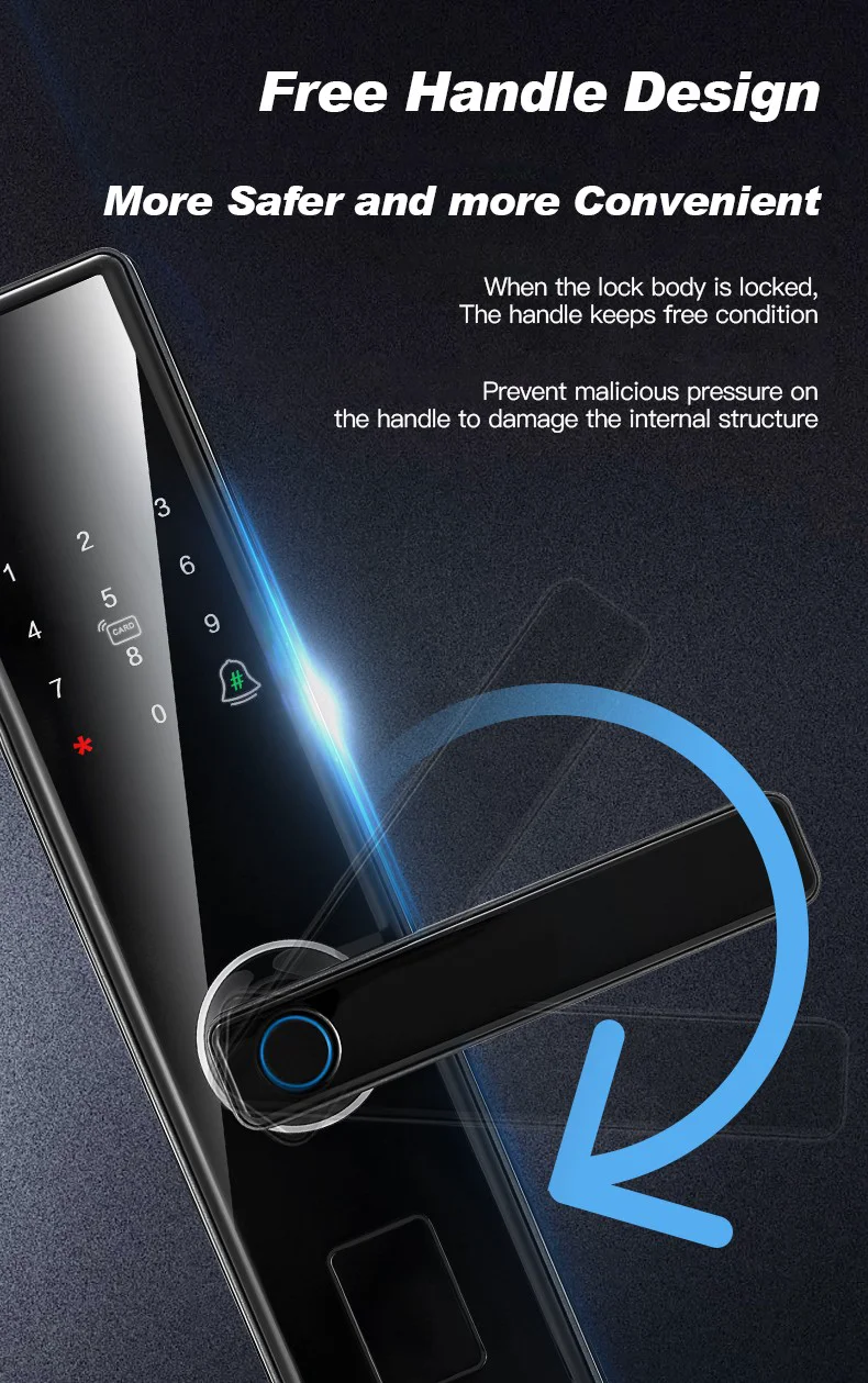 Hotel IC card lock factory