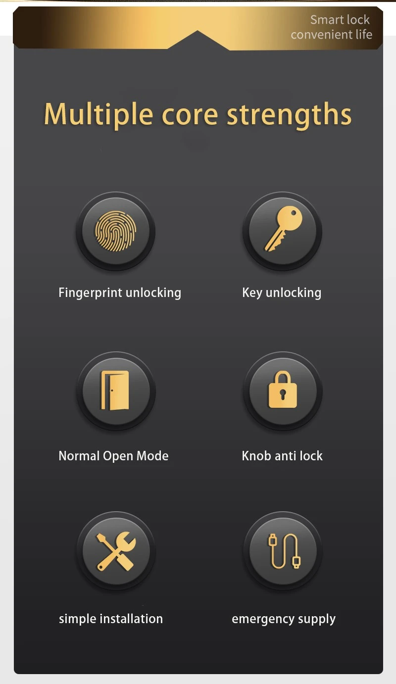 wholesale rfid and fingerprint smart lock