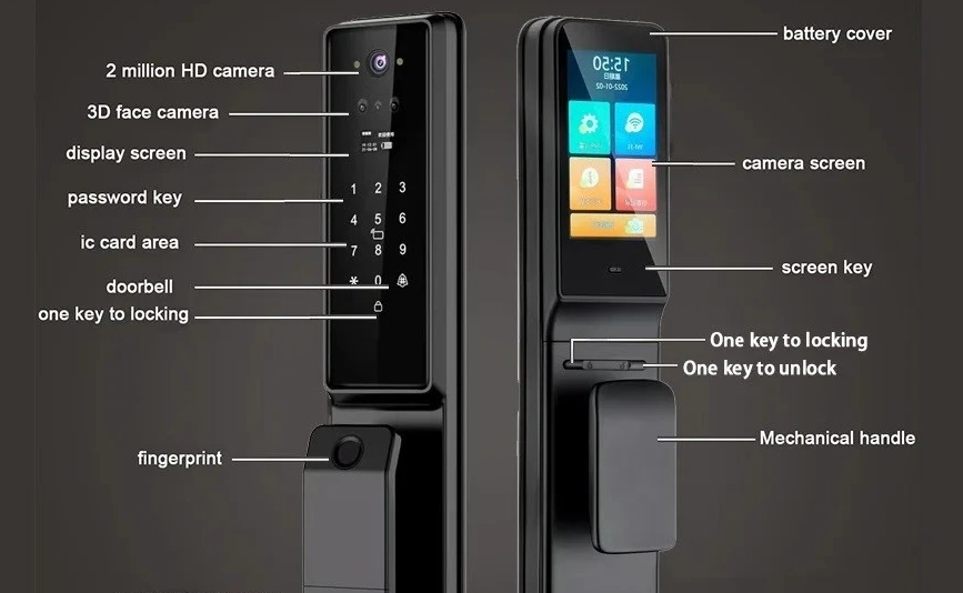 3D Face Recognition Lock Wholesale China