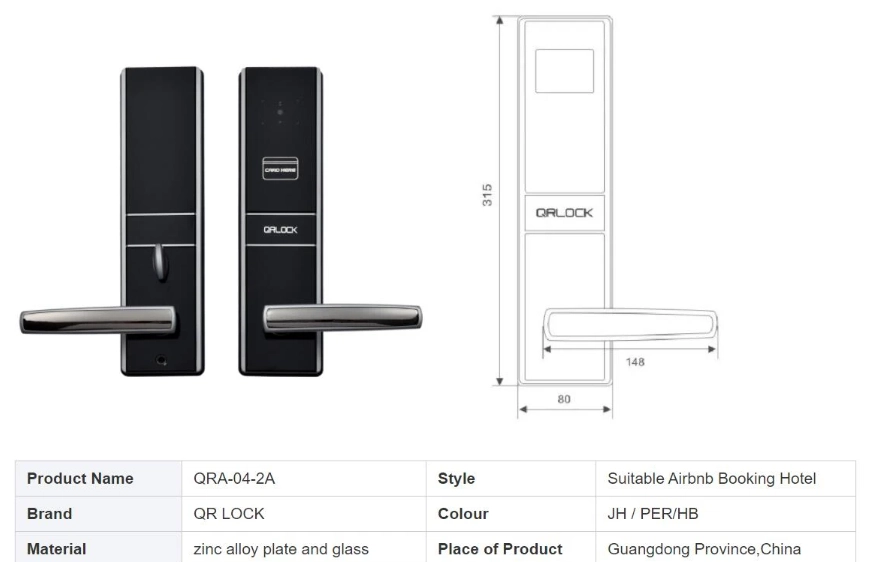 QR Code Locks Wholesaler China