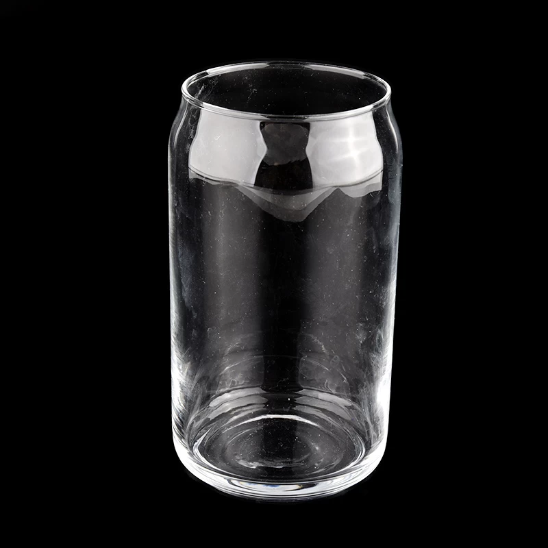 Sunny Glassware luxury empty unique clear glass candle jars wholesale