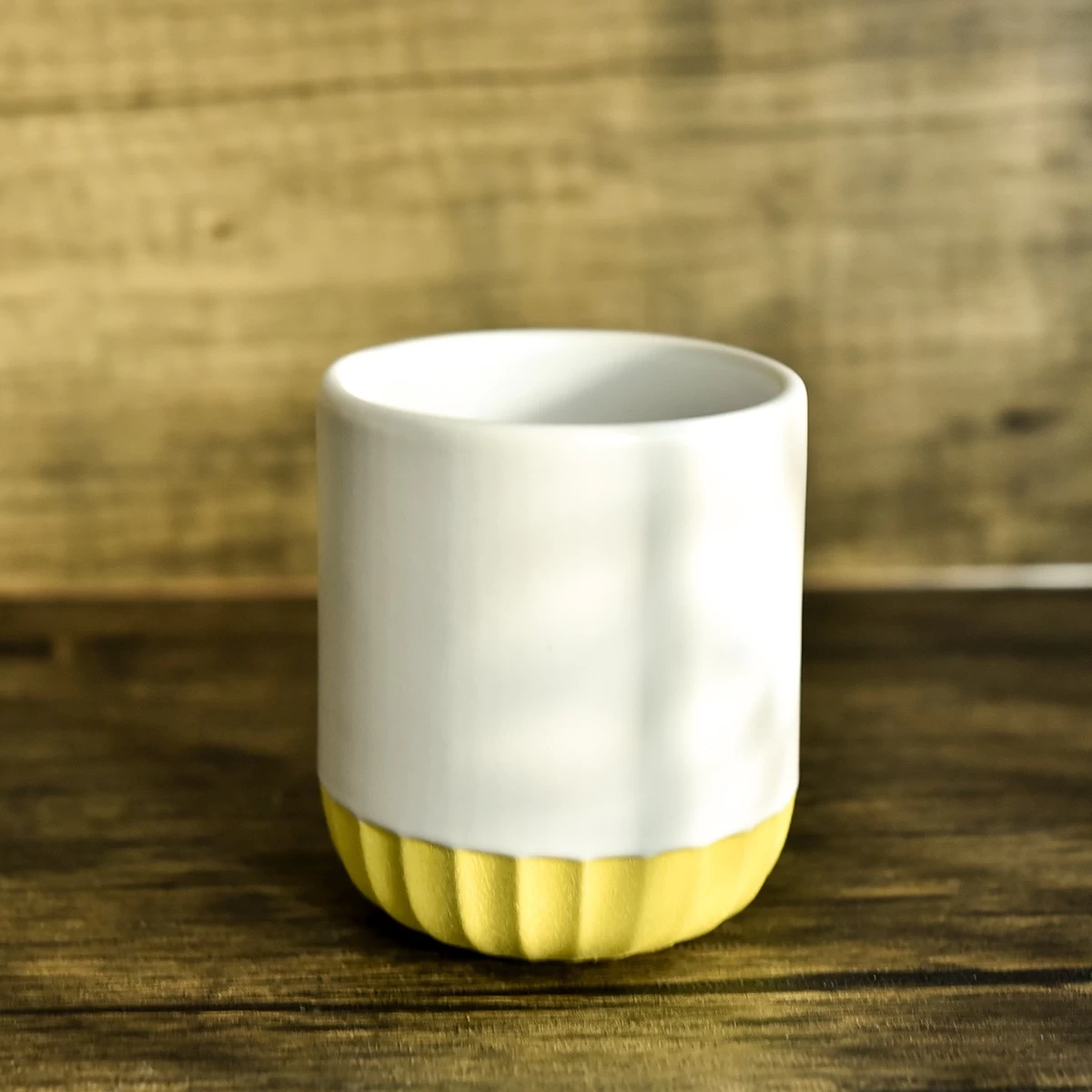 Fashion home decoration craft modern ceramic candle jars