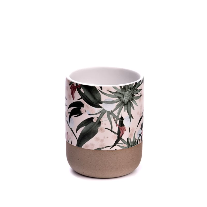 Custom 5oz ceramic candle jars for home decor