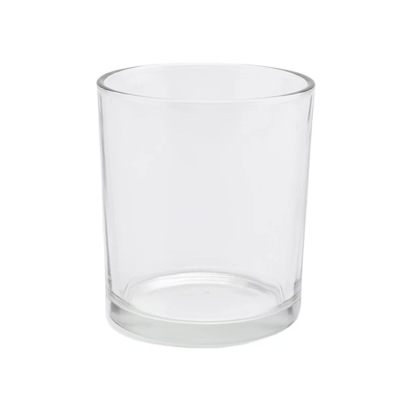 Popular Classic clear tealight glass candle jars 8oz 10oz