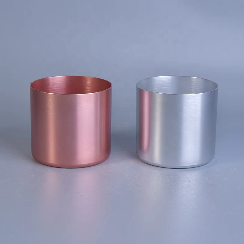 12oz Matte Metal Candle Holders Aluminum Candle Jar for Soy Wax Home Decor