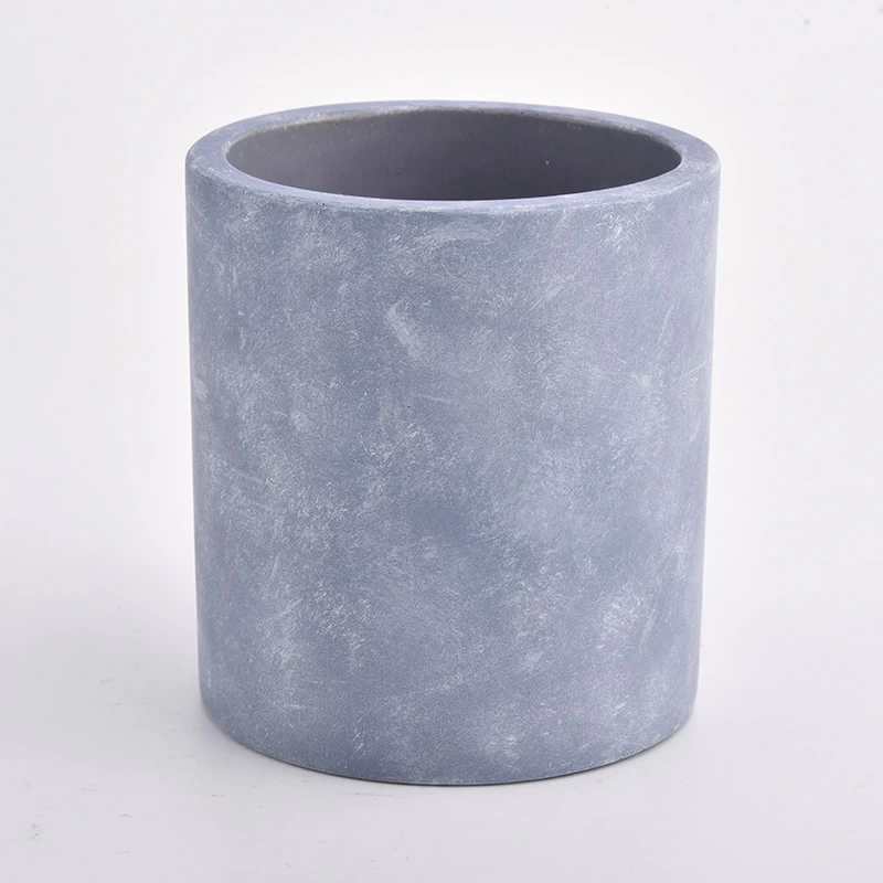 customized natural cement candle holders wholesale