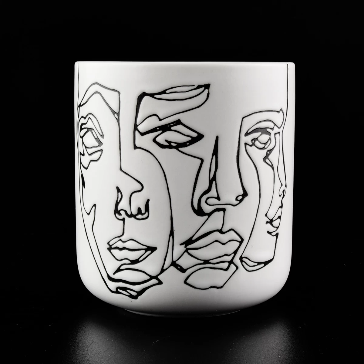 scented ceramic candle jars wholesaler