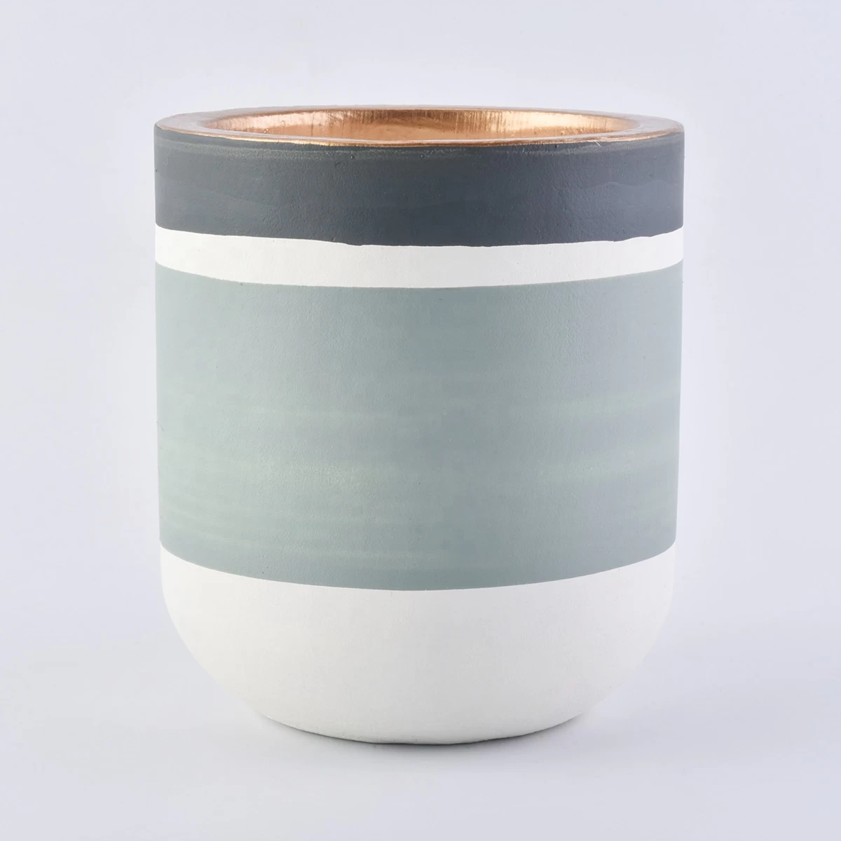 Sunny Wholesales custom scented decorative concrete candle vessel