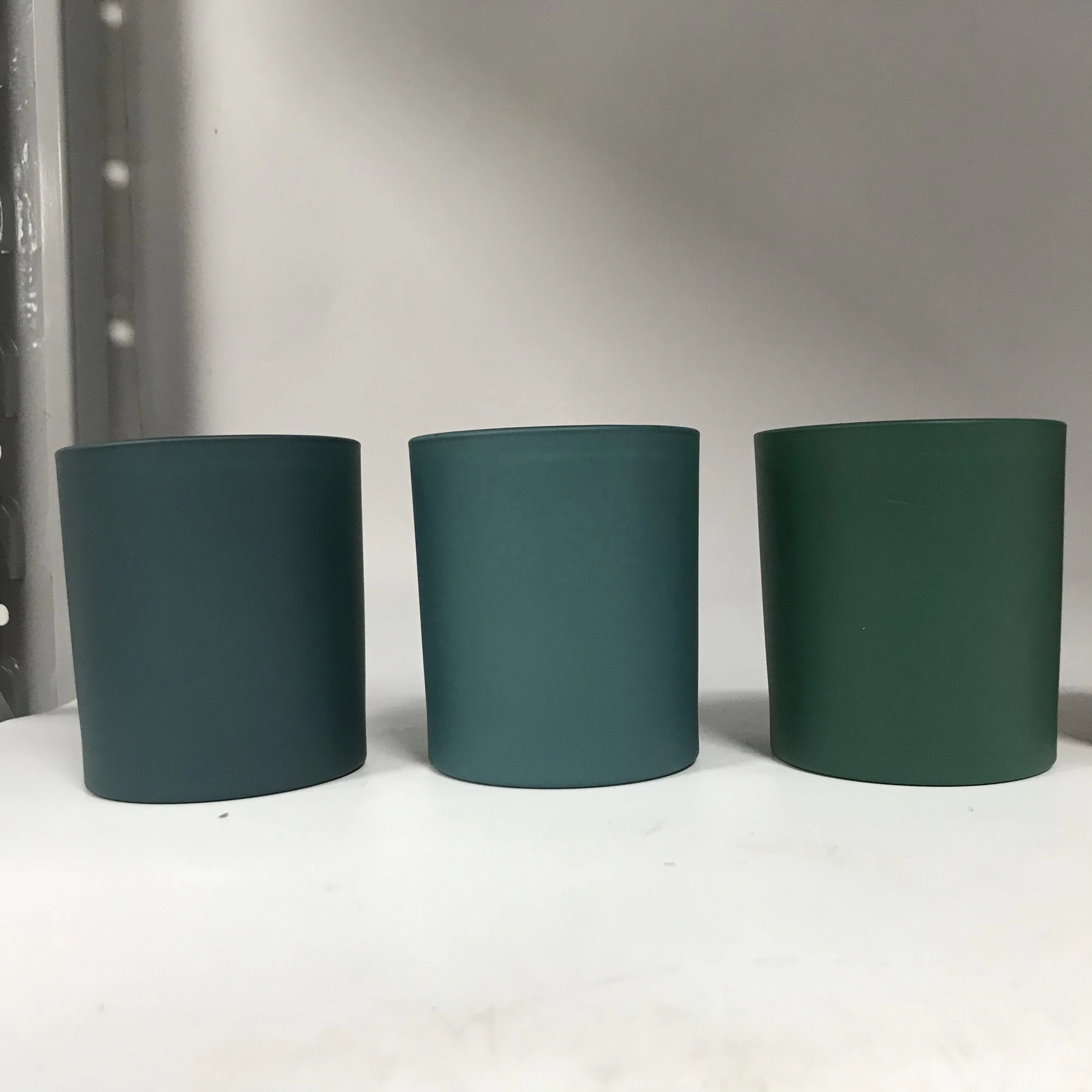 matte glass candle jars for Spring 2021
