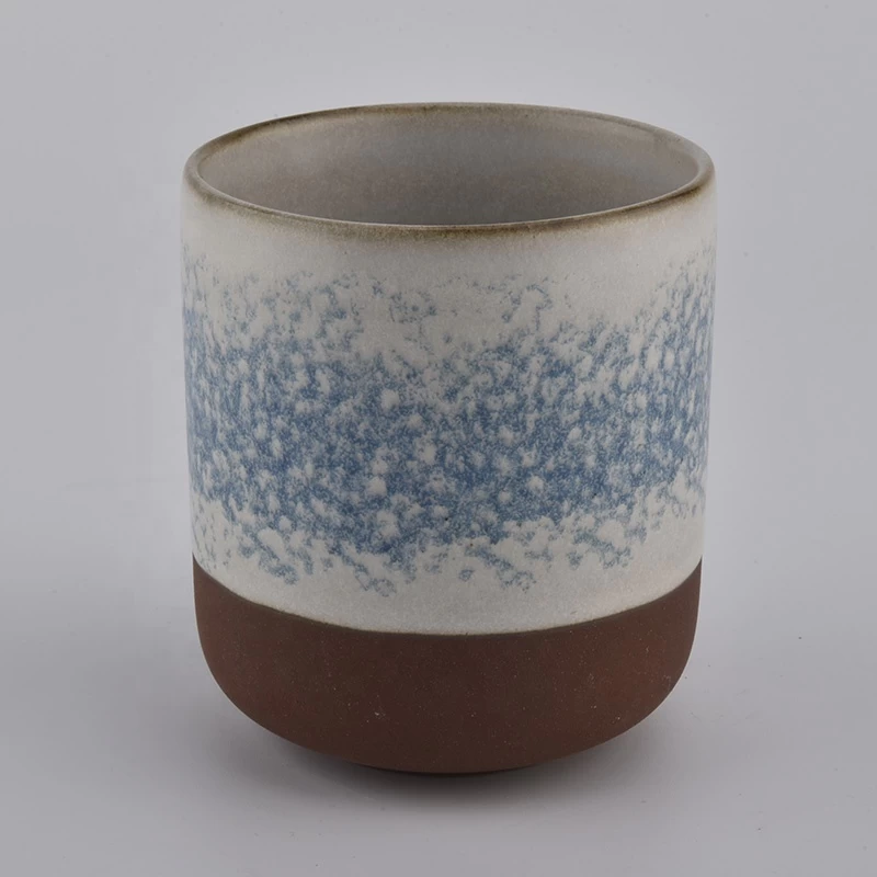 transmutation glazed ceramic jars for scented candle