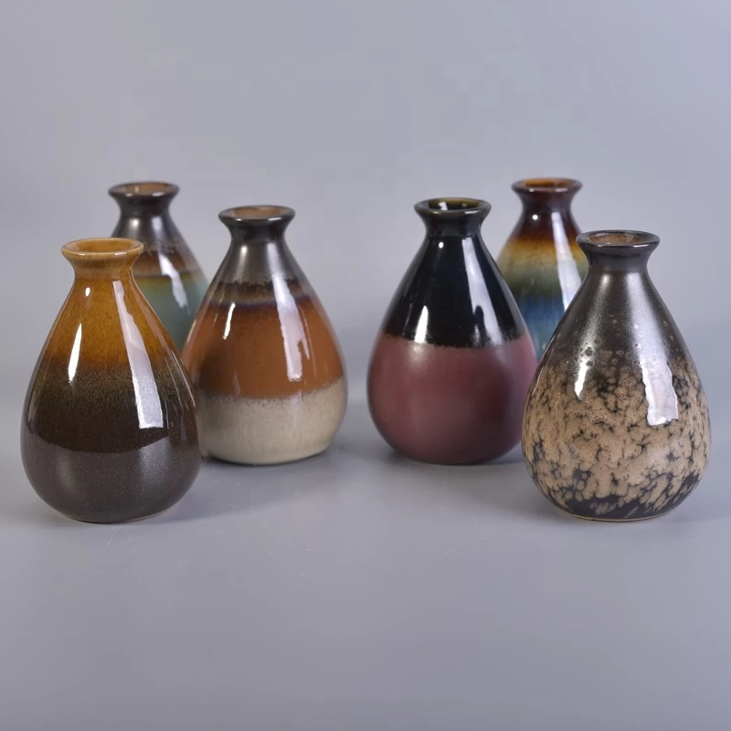 Luxury ceramic aroma reed diffuser bottles supplier