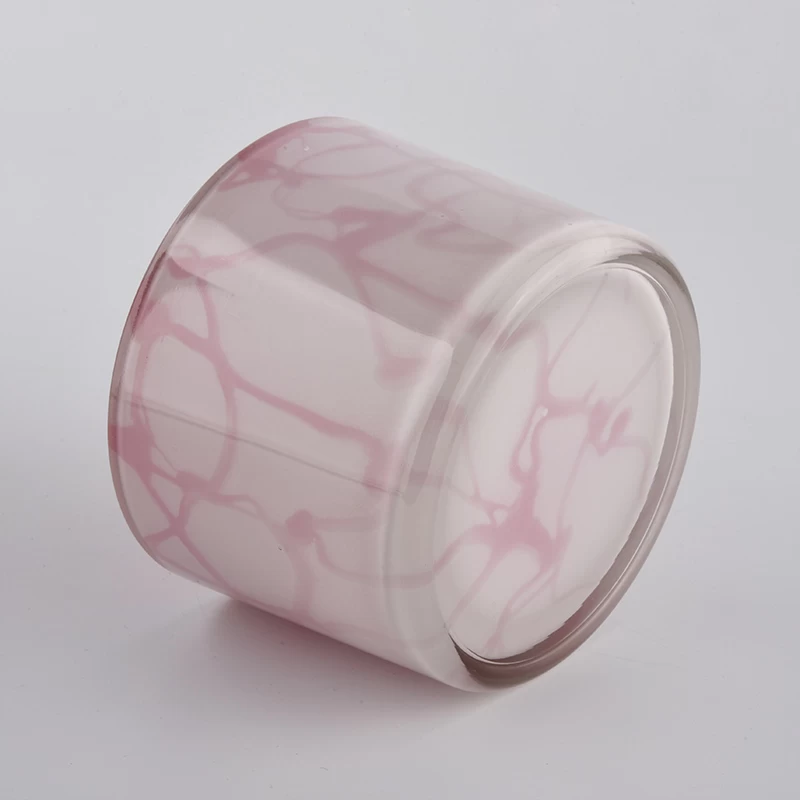cylinder wide glass candle jars for scented candle