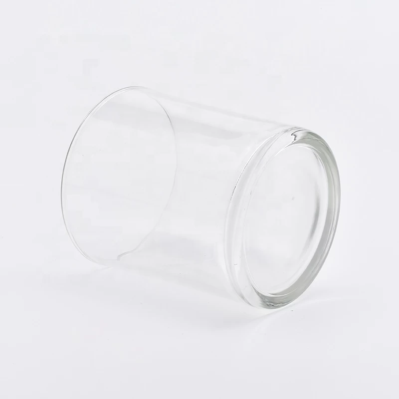 Popular Classic clear tealight glass candle jars 8oz 10oz