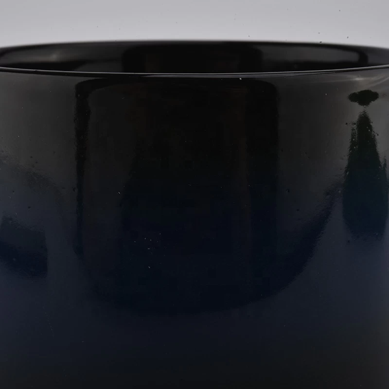 dark colored ceramic candle jars wholesaler