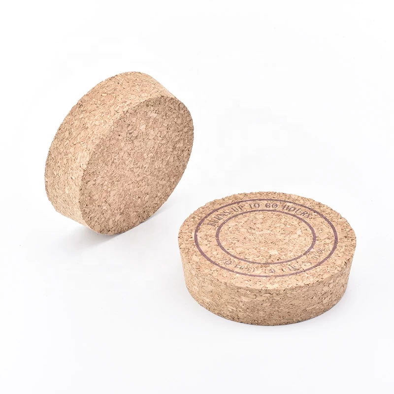 Cork Lid Eco-Friendly Cap for Candle Holders Wholesales