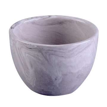 10oz 20oz Suppliers decorative grey candle ceramic jar