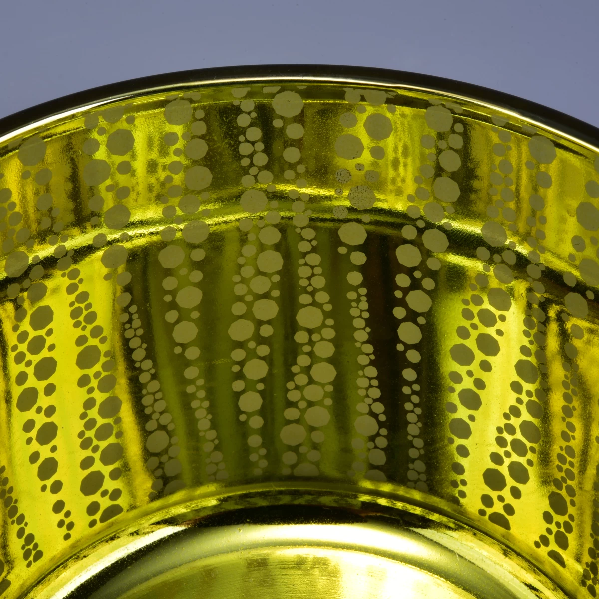 unique glass candle holder, 14oz decorative glass candle jars