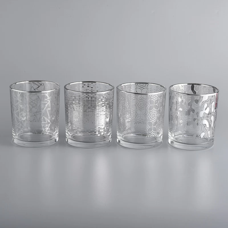 10oz clear glass candle jars for candle making