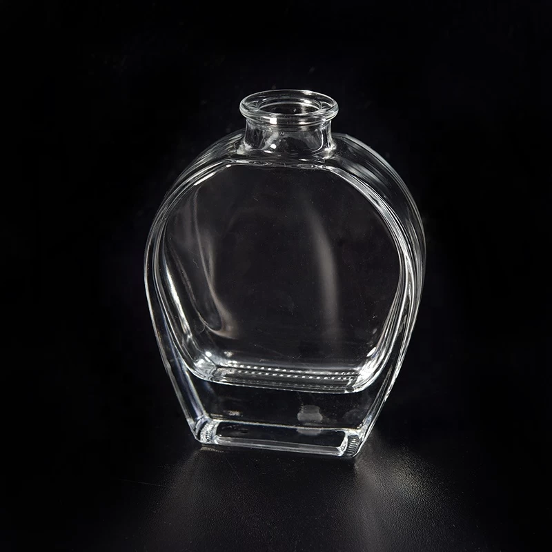 Luxury round glass oil bottle diffuser fragrance aromatherapy double wall home decoration