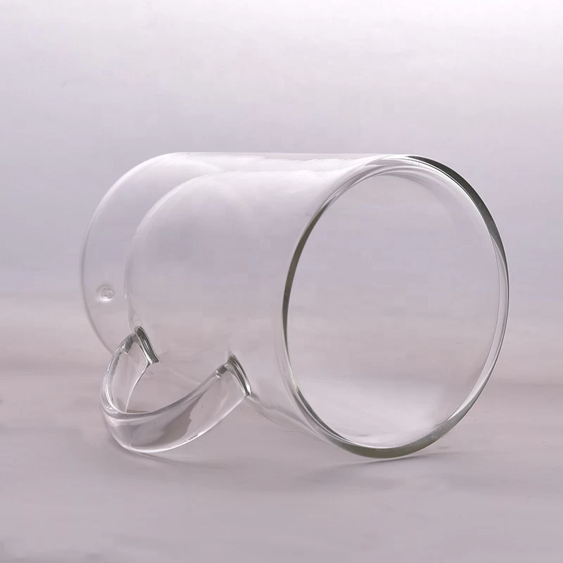 clear glass water mug, borosilicate coffee tea water cup wholesales