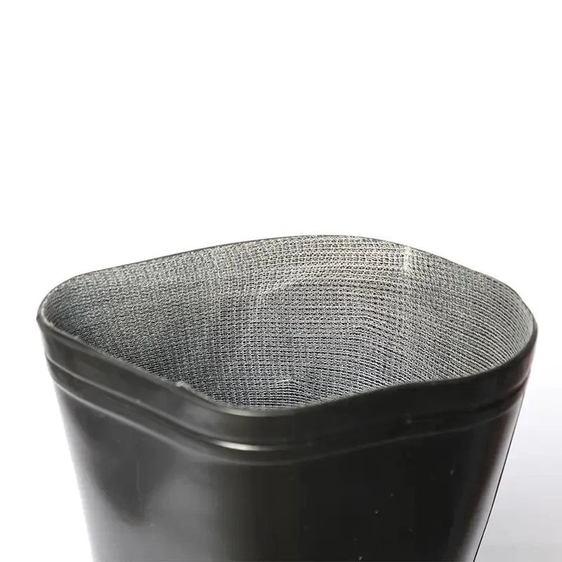 GB41 Stivali da pioggia in PVC nero impermeabile non di sicurezza a basso prezzo per il giardinaggio