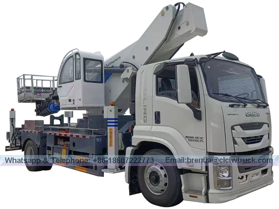 Китай 45-метровая авиационная рабочая платформа Isuzu производителя