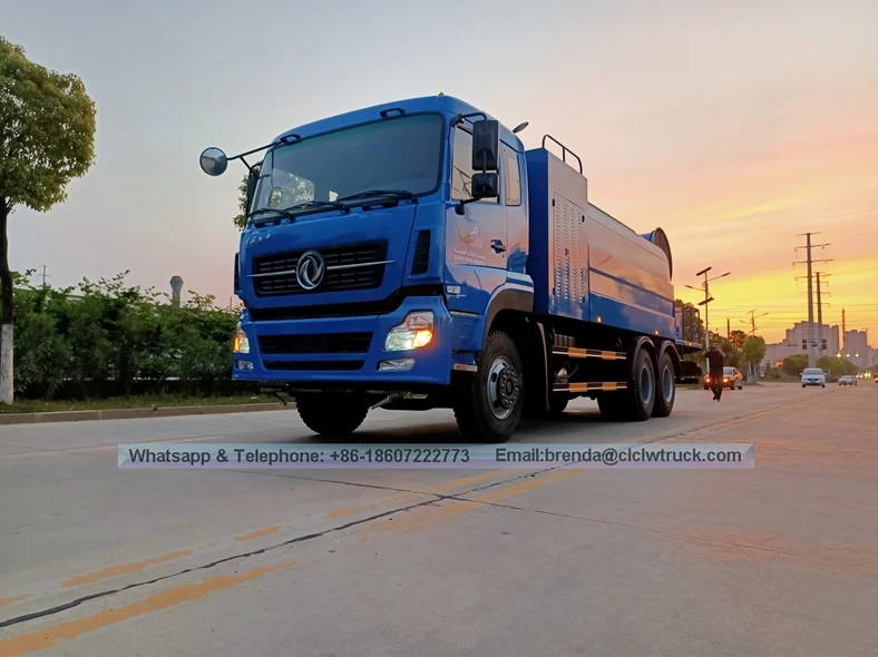 ISO certified water tanker truck China