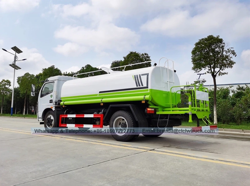 High capacity water tanker truck factory