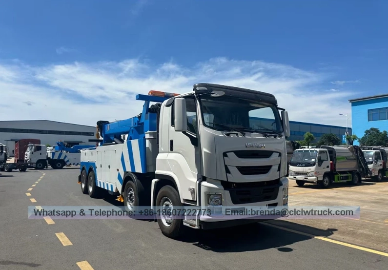 China wrecker tow truck factory