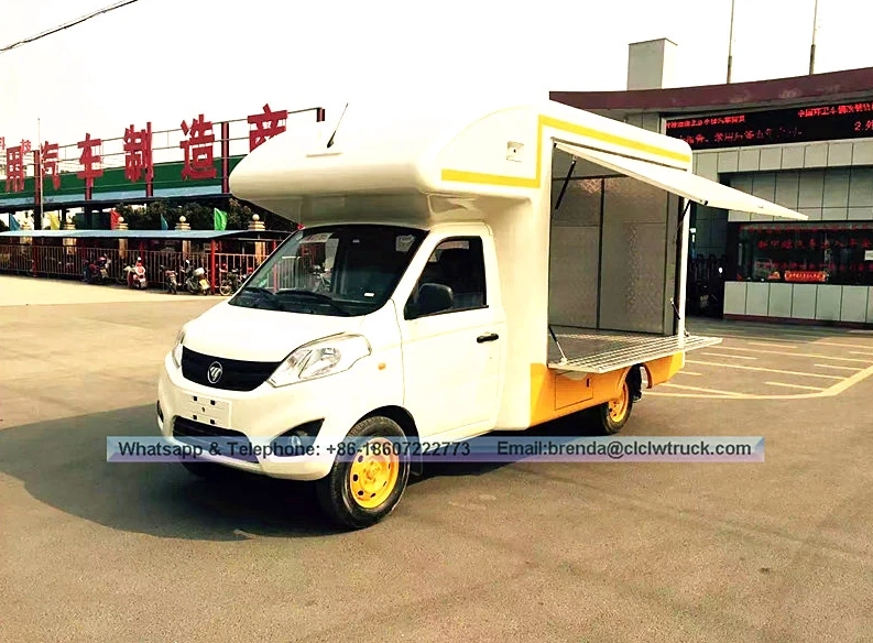 CE Certified Mobile Food Truck in China