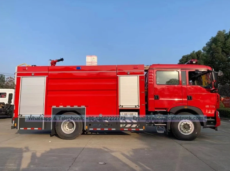 CE Certified Firefighting Truck for Europe