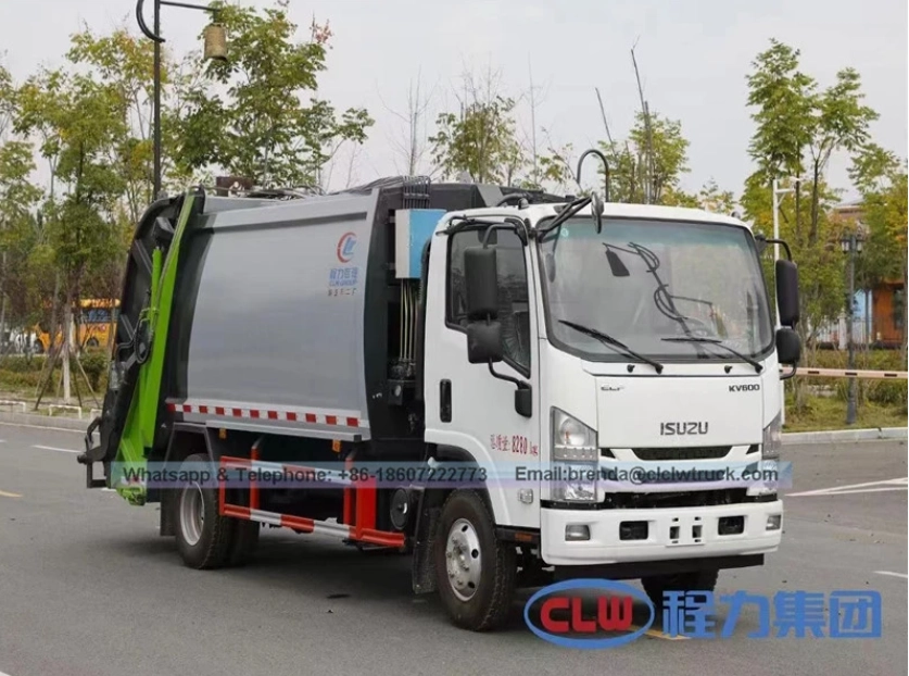 Bulk order China garbage truck for Middle East