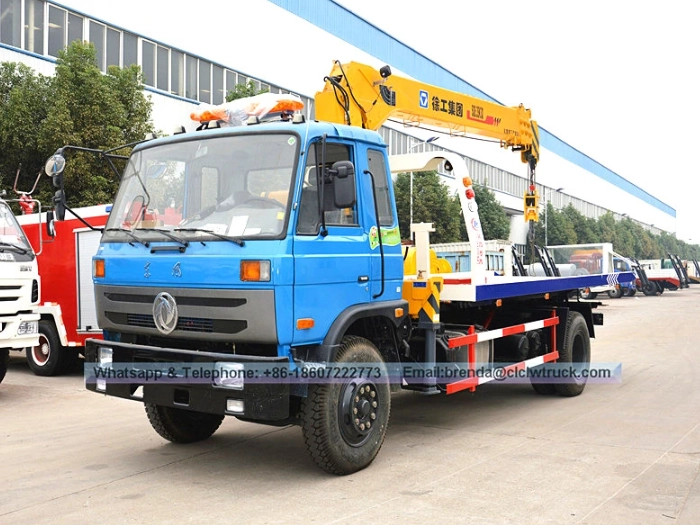 China wrecker tow truck factory