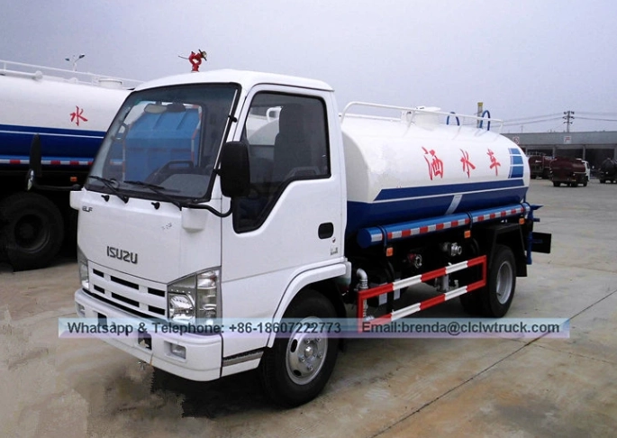 ISO certified water tanker truck China