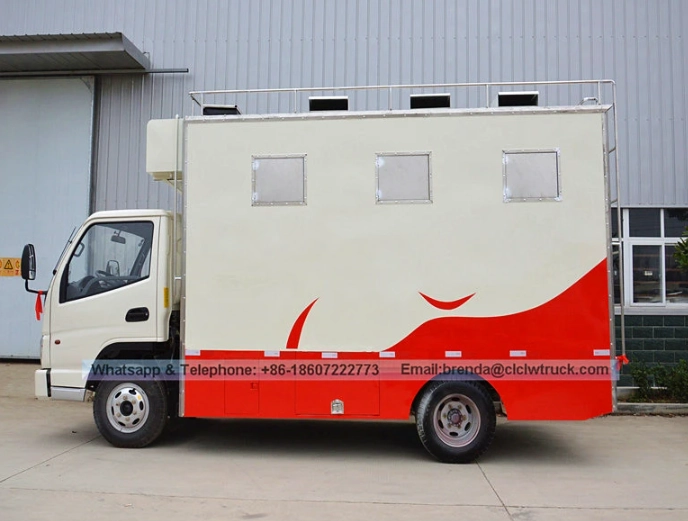 Export-Oriented Mobile Food Truck China