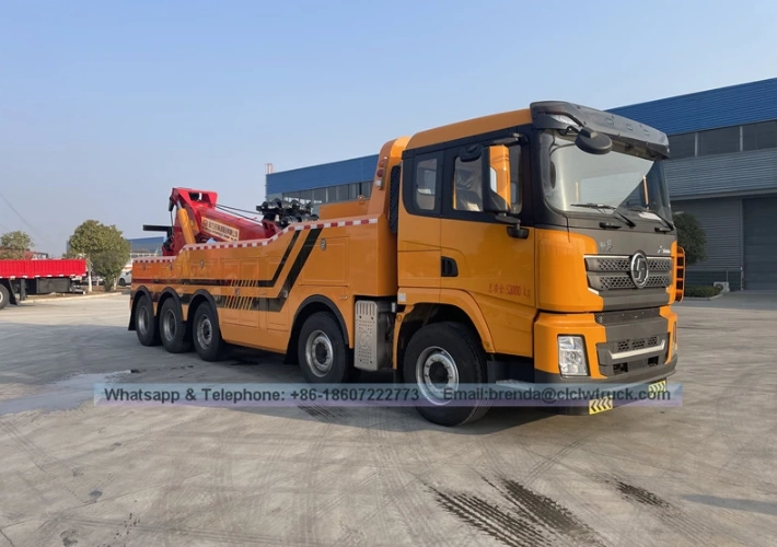 High strength steel wrecker truck China supplier