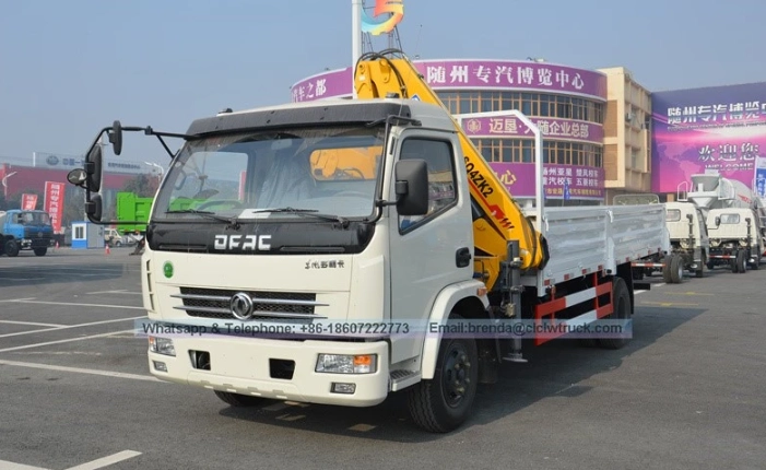 Customized Hydraulic Truck Mounted Crane China Supplier