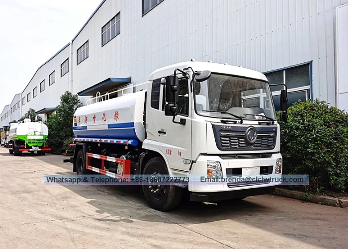 Chinese water tanker truck manufacturer