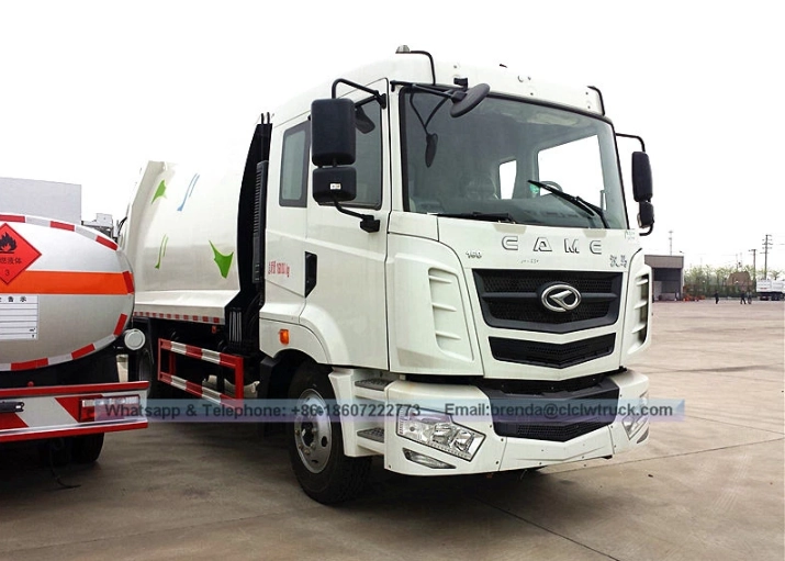 China garbage truck factory direct price