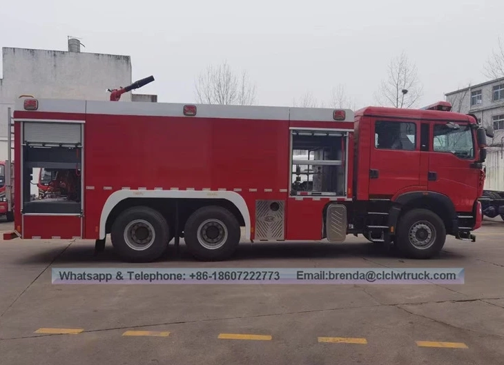 Sinotruk Firefighting Truck Specifications