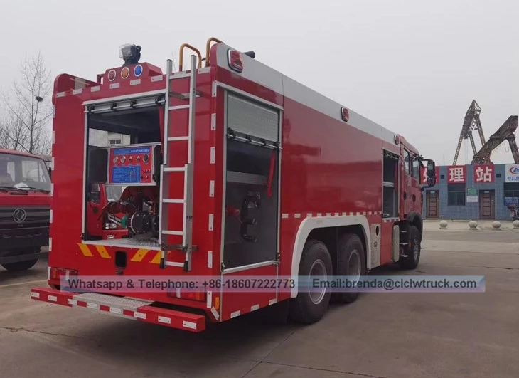  Portable Firefighting Truck for Remote Areas