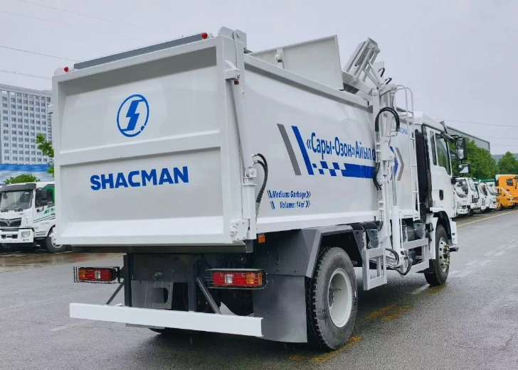 Bulk order China garbage truck for Middle East
