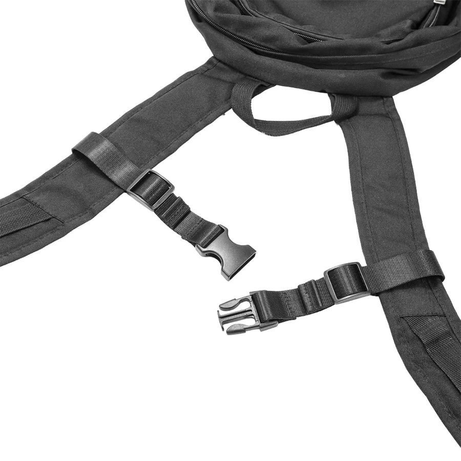 China Adjustable Hook-And-Loop Backpack Sternum Strap With Quick Release Buckle, Ensuring Steady Carrying manufacturer