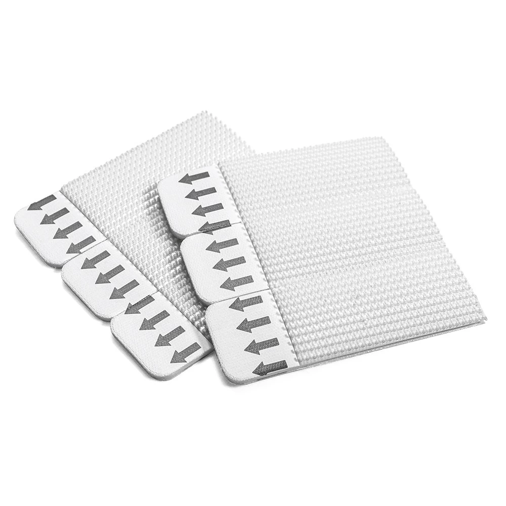 Chine Crochet sans trace en gros blanc double côté adhésif crochet et ruban de boucle facile à tirer les bandes suspendues. fabricant